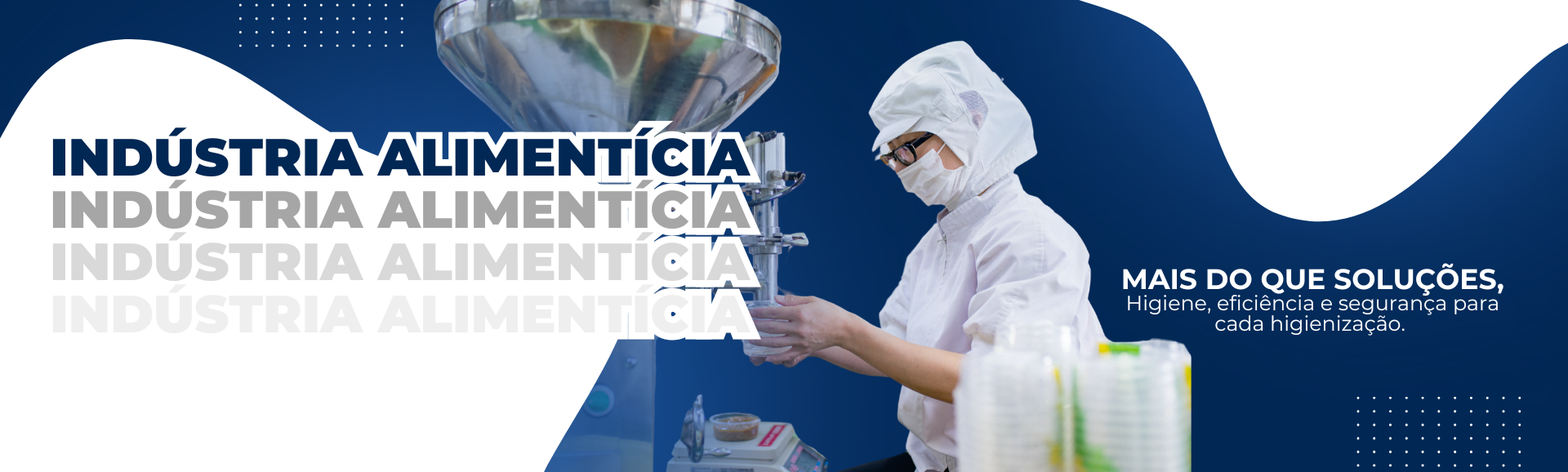 Banner de Indústria Alímentícia